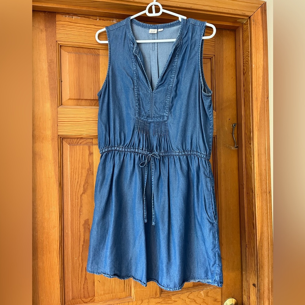 GAP Light Blue Denim Top